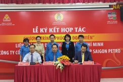 AP SAIGON PETRO KÝ KẾT HỢP TÁC “CHƯƠNG TRÌNH PHÚC LỢI ĐOÀN VIÊN 2019” VỚI LIÊN ĐOÀN LAO ĐỘNG TP.HCM