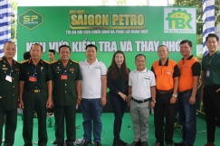 ẤM ÁP HÀNH TRÌNH ĐỀN ƠN ĐÁP NGHĨA CỦA AP SAIGON PETRO ĐẾN VỚI HỘI CỰU CHIẾN BINH TP.THUẬN AN, BÌNH DƯƠNG