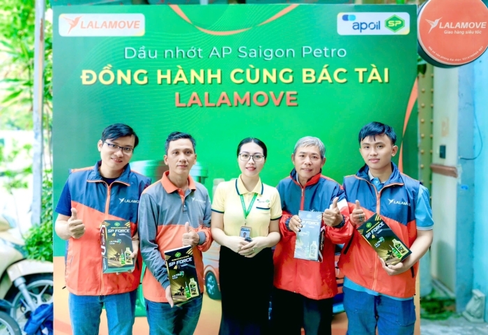 AP SAIGON PETRO x LALAMOVE: ĐỒNG HÀNH TRÊN NHỮNG CHUYẾN GIAO ĐƠN MƯỢT MÀ