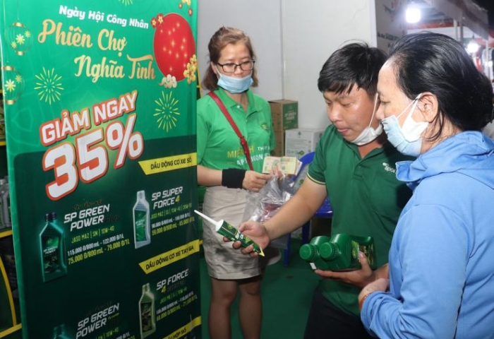 AP SAIGON PETRO ĐỒNG HÀNH CÙNG “NGÀY HỘI CÔNG NHÂN – PHIÊN CHỢ NGHĨA TÌNH XUÂN TÂN SỬU 2021”