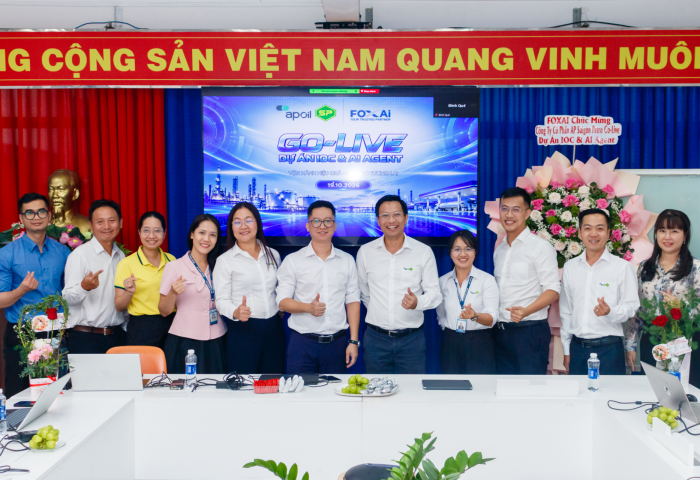 AP SAIGON PETRO CHÍNH THỨC GO-LIVE DỰ ÁN IOC & AI AGENT – BƯỚC TIẾN MỚI TRONG HÀNH TRÌNH CHUYỂN ĐỔI SỐ