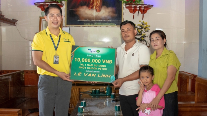 DẦU NHỚT SAIGON PETRO TRI ÂN NGƯ DÂN LÊ VĂN LĨNH – NGƯỜI HÙNG BIỂN CẢ