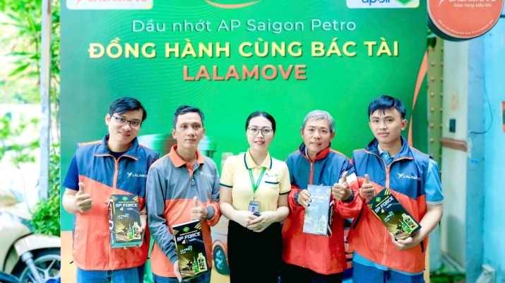 AP SAIGON PETRO x LALAMOVE: ĐỒNG HÀNH TRÊN NHỮNG CHUYẾN GIAO ĐƠN MƯỢT MÀ