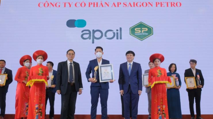 AP SAIGON PETRO TRỞ THÀNH TOP 5 THƯƠNG HIỆU DẦU NHỚT DẪN ĐẦU VIỆT NAM
