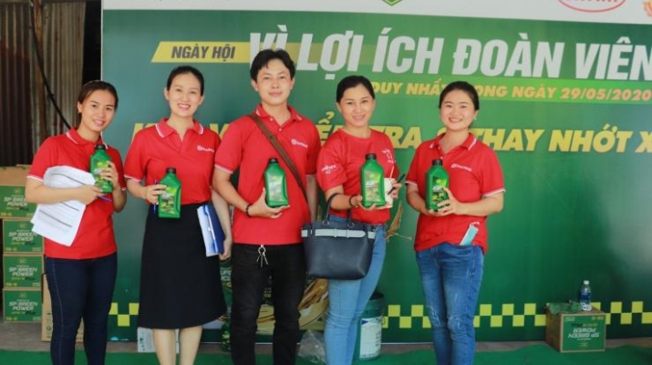 AP SAIGON PETRO ĐỒNG HÀNH CÙNG “NGÀY HỘI VÌ LỢI ÍCH ĐOÀN VIÊN 2020”