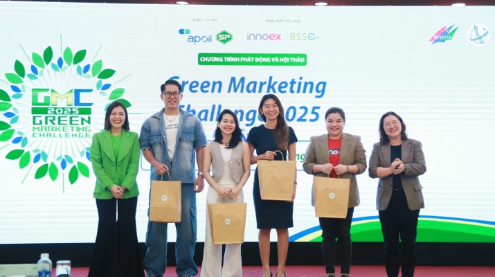 LỄ PHÁT ĐỘNG VÀ HỘI THẢO CUỘC THI GREEN MARKETING CHALLENGE 2025 - KHỞI ĐẦU CHO HÀNH TRÌNH SÁNG TẠO XANH