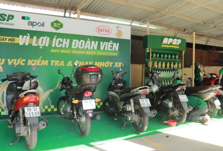 AP SAIGON PETRO ĐỒNG HÀNH CÙNG “NGÀY HỘI VÌ LỢI ÍCH ĐOÀN VIÊN 2020”