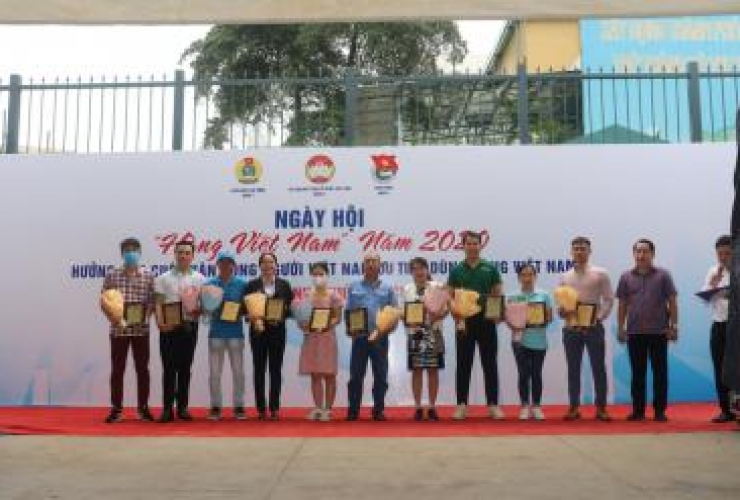 AP SAIGON PETRO THAM GIA “NGÀY HỘI HÀNG VIỆT NAM 2020”