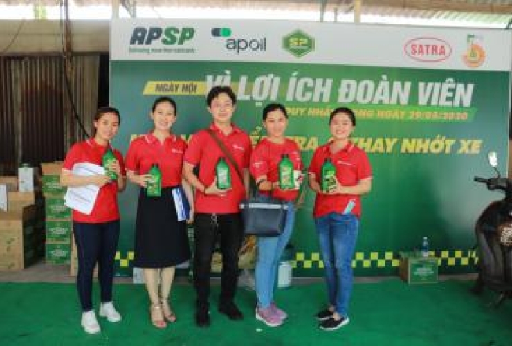 AP SAIGON PETRO ĐỒNG HÀNH CÙNG “NGÀY HỘI VÌ LỢI ÍCH ĐOÀN VIÊN 2020”