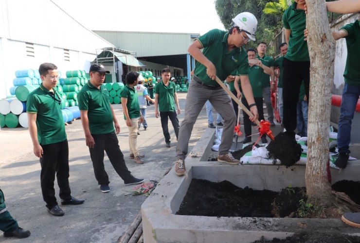 THÔNG ĐIỆP “VÌ MÔI TRƯỜNG XANH” TẠI NGÀY HỘI TRỒNG CÂY CỦA AP SAIGON PETRO