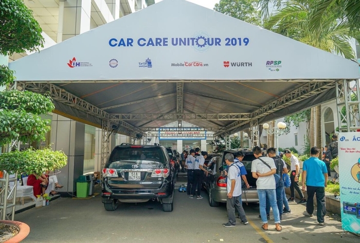 AP SAIGON PETRO ĐỒNG HÀNH CÙNG SỰ KIỆN CAR CARE UNITOUR 2019