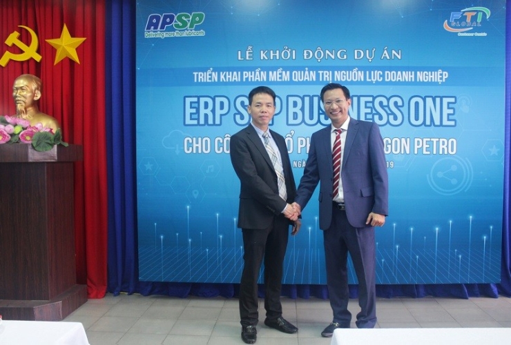 AP SAIGON PETRO TRIỂN KHAI PHẦN MỀM QUẢN TRỊ DOANH NGHIỆP ERP - SAP BUSINESS ONE