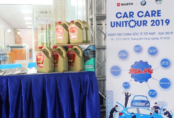 AP SAIGON PETRO ĐỒNG HÀNH CÙNG SỰ KIỆN CAR CARE UNITOUR 2019