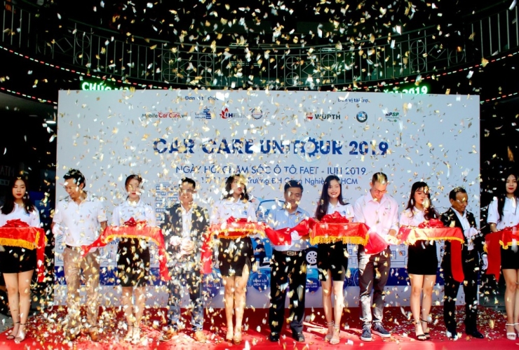 AP SAIGON PETRO ĐỒNG HÀNH CÙNG SỰ KIỆN CAR CARE UNITOUR 2019