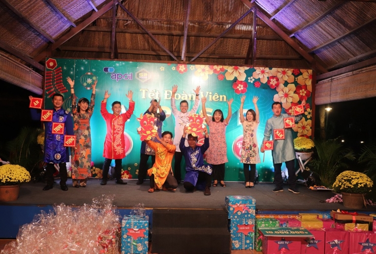 TẾT ĐOÀN VIÊN AP SAIGON PETRO - AN KHANG – PHÁT TÀI – SUM VẦY – PHÁT LỘC