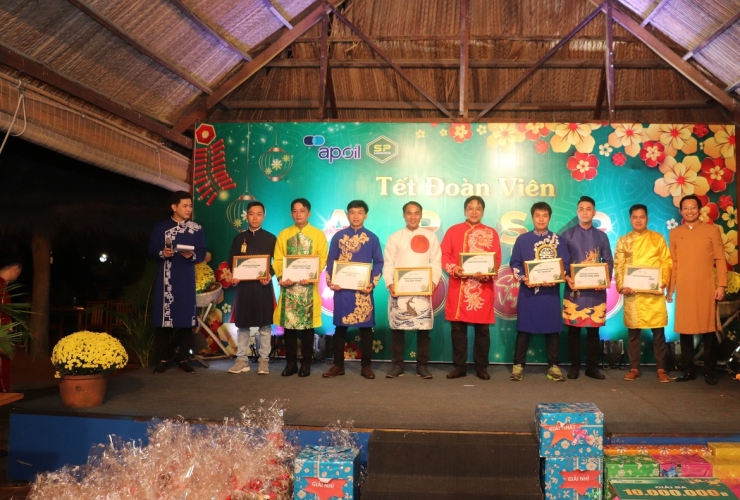 TẾT ĐOÀN VIÊN AP SAIGON PETRO - AN KHANG – PHÁT TÀI – SUM VẦY – PHÁT LỘC
