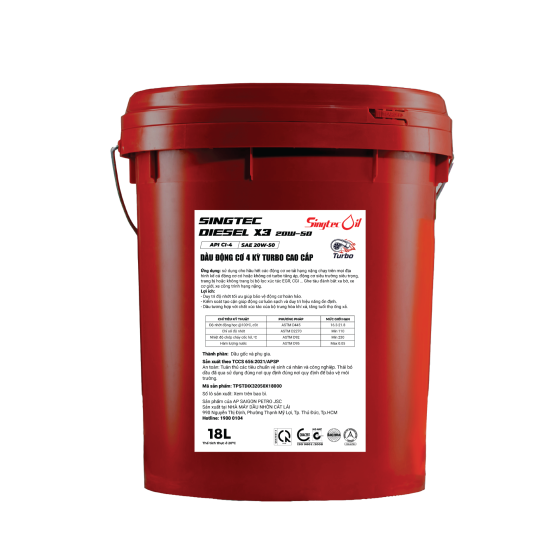 SINGTEC DIESEL X3 20W-50