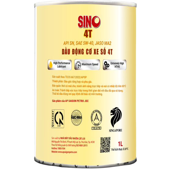 SINO 4T SN 5W-40