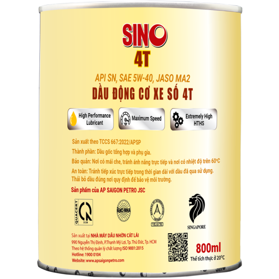 SINO 4T SN 5W-40