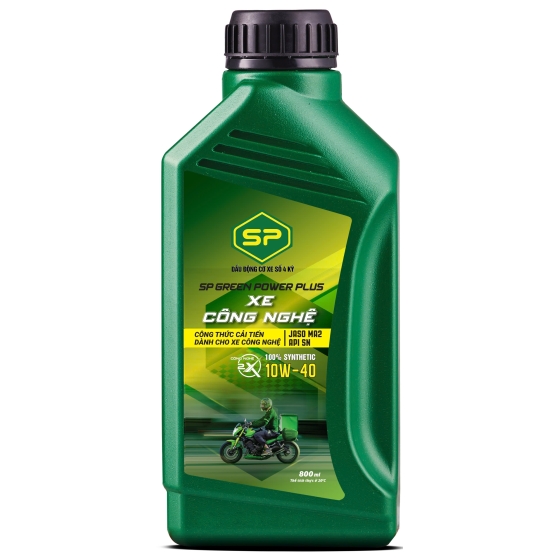 SP GREEN POWER PLUS SN 10W-40_XE CÔNG NGHỆ